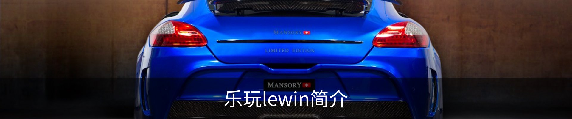 乐玩lewin简介